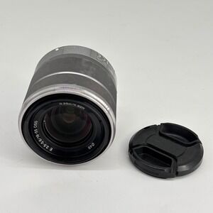 Sony E 18-55mm f/3.5-5.6 OSS Lens Silver SEL1855 E-Mount Mirrorless Zoom